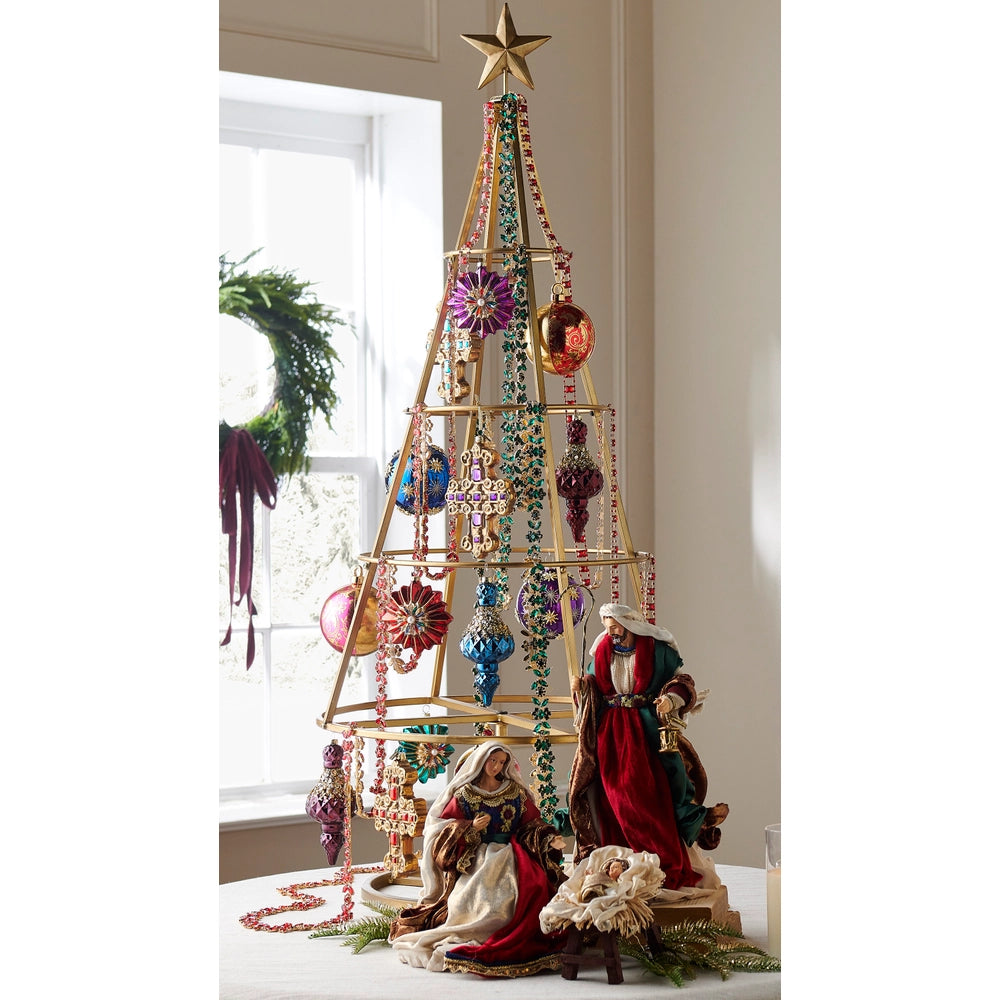 14.75" Jewel Tone Holy Family
