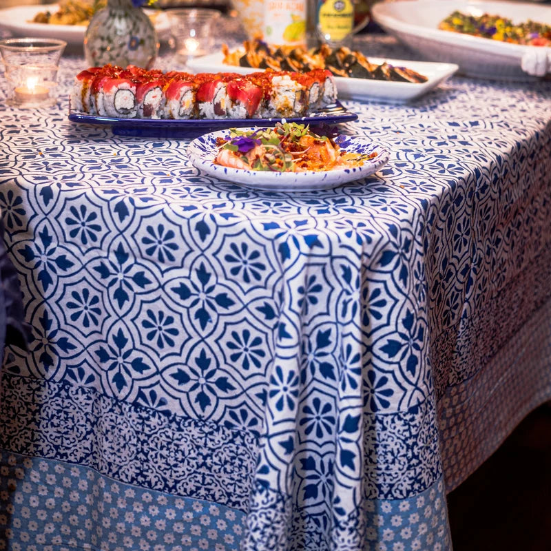 Table Cloth, Beach Chic 72"