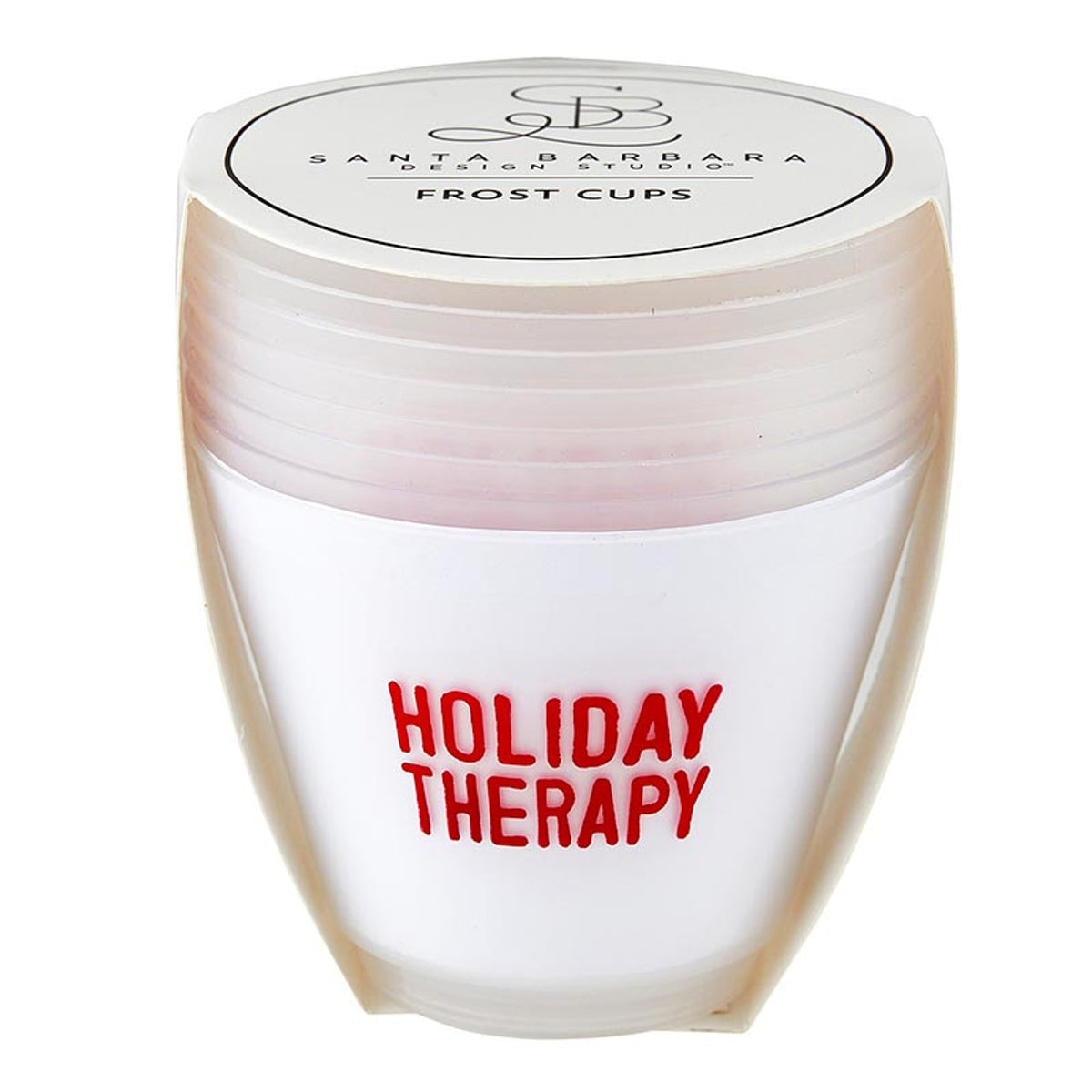 Face to Face Frost Cups - Holiday Therapy - Set of 8