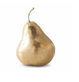 4 Inch Gold Pears