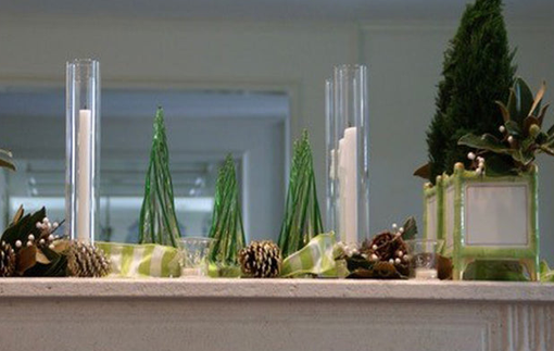 2-Piece Candleholder w/ Cylinder