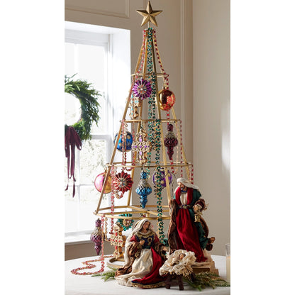 14.75" Jewel Tone Holy Family