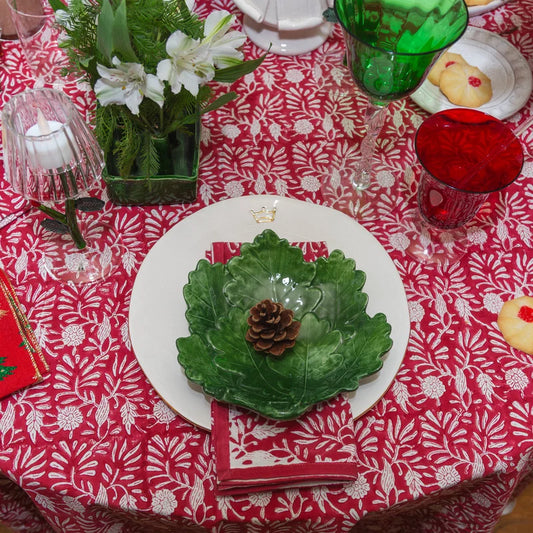 Table Cloth, Red Sunset 72”