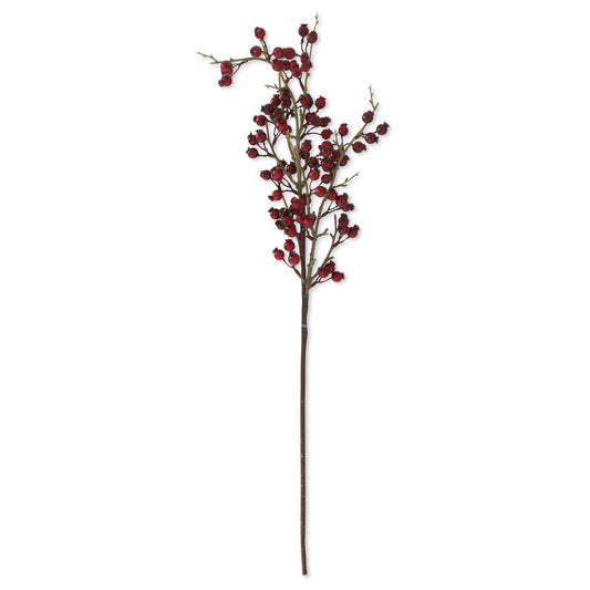 31 Inch Red Berry Twig Stem