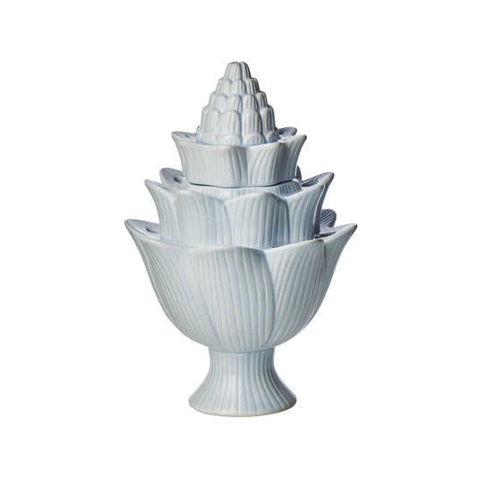 Artichoke Tuipere, small, light blue