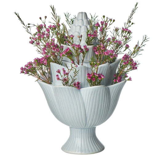 Artichoke Tuipere, small, light blue