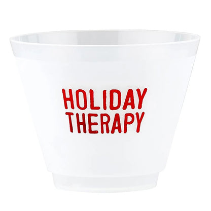 Face to Face Frost Cups - Holiday Therapy - Set of 8