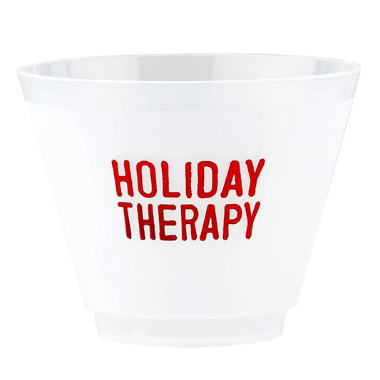 Face to Face Frost Cups - Holiday Therapy - Set of 8