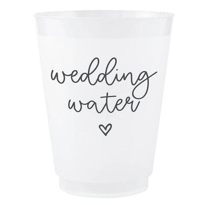 Frost Cups - Wedding Water - Set of 8
