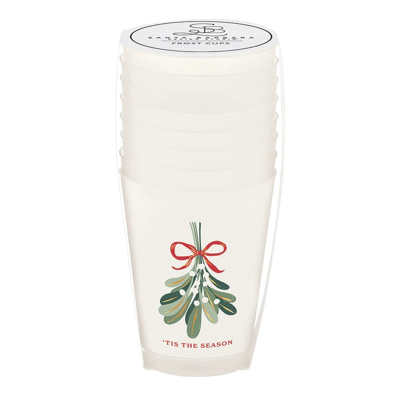 Frost Cups - Tis The Season - Set of 8