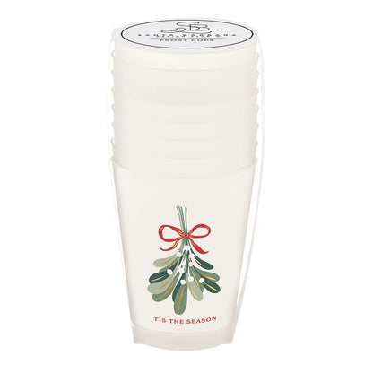 Frost Cups - Tis The Season - Set of 8
