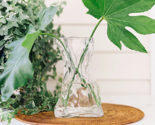 Large Clear Glass Le Sack